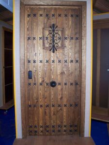 Puerta de madera